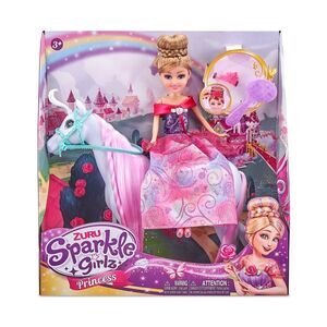Sparkle Girlz United Pacific Designs 10057: Zuru 10.5" Princess With Horse Play